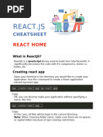 Harry React  CheatSheet