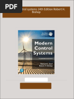 Download ebooks file Modern control systems 14th Edition Robert H. Bishop all chapters