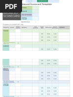 IC Excel Weighted Balanced Scorecard Template 12031