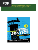 Download ebooks file Introduction to Criminal Justice: Practice and Process 3rd Edition, (Ebook PDF) all chapters