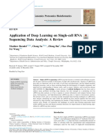 Application of Deep Learning on Single-cell RNA Sequencing Data Analysis- A Review