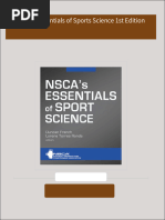 Get NSCA s Essentials of Sports Science 1st Edition free all chapters