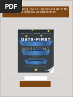 PDF Data First Marketing How To Compete and Win In the Age of Analytics 1st Edition Miller download