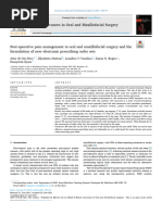 analgesia postcmf