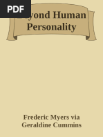 Beyond Human Personality