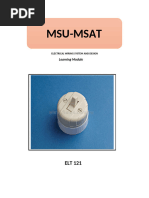 ELT 121 MODULE 3 Electrical Wiring System and Designed