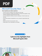 Cybersecurity highlights from Microsoft Ignite 2022 Presentation