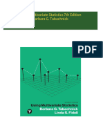 Using Multivariate Statistics 7th Edition Barbara G. Tabachnick download pdf