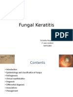 fungal keratitis.sudha