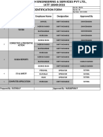 Training Need Identification Form