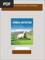 Complete Download Animal Nutrition 8th Edition P. Mcdonald PDF All Chapters