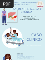 Pancreatitis Aguda y Crónica