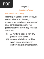 Structure of Atom