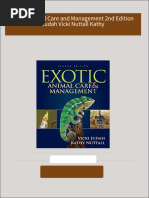 Download Full Exotic Animal Care and Management 2nd Edition Judah Vicki Nuttall Kathy PDF All Chapters