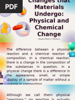 CHEMICAL&PHYSICAL CHANGE