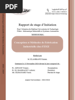 Rapport de stage d'initiation