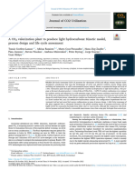 A CO2 valorization plant to produce light hydrocarbons. Kinetic model, process design and life cycle assessment