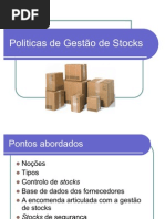 Politica de Gestao de Stocks