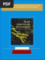 Plant Growth and Development Hormones and Environment 1st Edition Lalit M. Srivastava All Chapters Instant Download