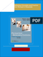 Pediatric Rehabilitation Principles and Practice 5th Edition Michael A. Alexander download pdf