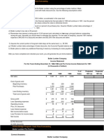 Butler Lumber - Pro Forma - Balance and Income Statement