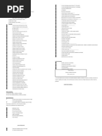 Lista de útiles 3 años 2020