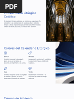 El Calendario Liturgico Catolico