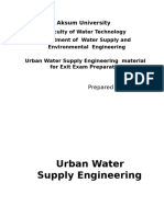 Urban Water Supply Eng. Material EE