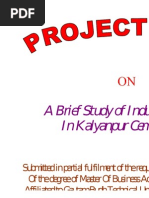 A Brief Study of Industrial Relation in Kalyanpur Cement LTD