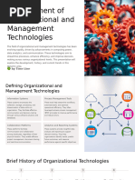 Development of Organizational and Management Technologies