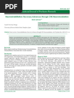 Neurorehabilitation Recovery Advances Through Cns Neuromodulation 