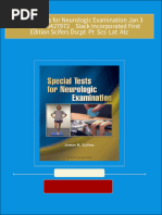 Immediate download Special Tests for Neurologic Examination Jan 3 2008 _ 1556427972 _ Slack Incorporated First Edition Scifers Dscpt  Pt  Scs  Lat  Atc ebooks 2024