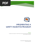 Safety Incentive Program Package