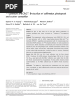 J Applied Clin Med Phys - 2020 - Huizing - 177Lutetium SPECT CT  Evaluation of collimator  photopeak and scatter correction