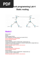 Network programming Lab 4-1