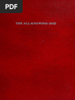 (Mythology) Raffaele Pettazzoni_ H. J. Rose (Tr.) - The All-Knowing God_ Researches Into Early Religion and Culture-Arno Press (1978)