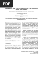 Sorting Algorthims With Fpga