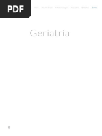 Geriatria- registro de un paciente