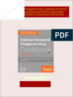 Instant ebooks textbook Python Network Programming Cookbook Practical solutions to overcome real world networking challenges 2nd Edition Pradeeban Kathiravelu download all chapters