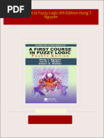 PDF A First Course in Fuzzy Logic 4th Edition Hung T. Nguyen download