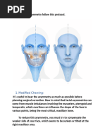 How to fix facial asymmetry