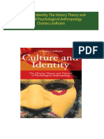 Instant ebooks textbook Culture and Identity The History Theory and Practice of Psychological Anthropology Charles Lindholm download all chapters