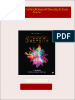 Full download Understanding the Psychology of Diversity B. Evan Blaine pdf docx