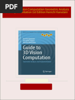 Download full Guide to 3D Vision Computation Geometric Analysis and Implementation 1st Edition Kenichi Kanatani ebook all chapters