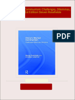 Get China’s Market Communism: Challenges, Dilemmas, Solutions 1st Edition Steven Rosefielde PDF ebook with Full Chapters Now