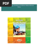 Download ebooks file Human Biology Zambak 1st Edition Abdurrahman Elma all chapters