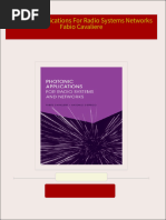 Get Photonic Applications For Radio Systems Networks Fabio Cavaliere free all chapters