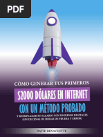 E-book - Cómo Generar tus primeros 2000 dólares en internet