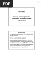 Lecture 6 Vitamins sua