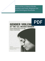 Buy ebook Gender Violence at the U S Mexico Border Media Representation and Public Response 3rd Edition Héctor Domínguez-Ruvalcaba cheap price